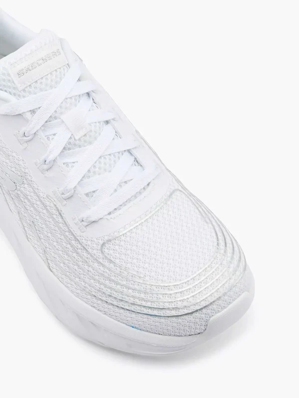 Dames Skechers Witte Sneaker Memory Foam