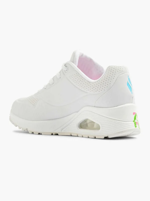 Dames Skechers Witte Sneaker Memory Foam