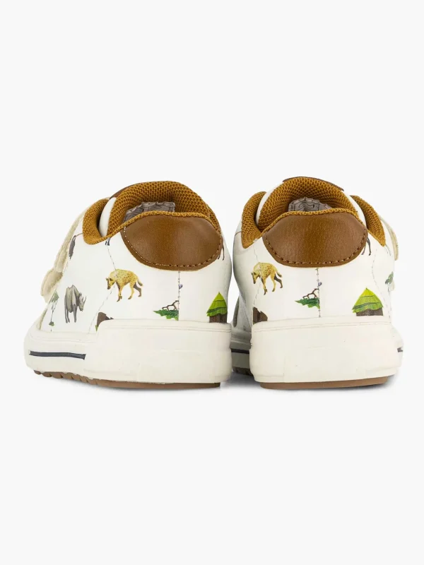 Kinderen Vty Witte Sneaker Neushoorn