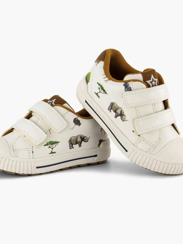 Kinderen Vty Witte Sneaker Neushoorn