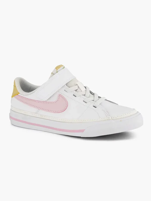 Kinderen Nike Witte Sneaker Court Legacy