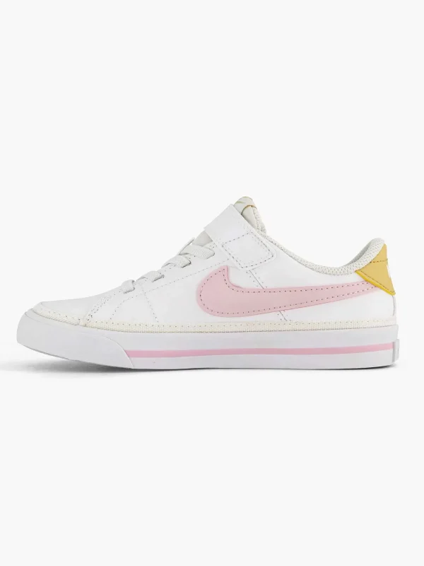 Kinderen Nike Witte Sneaker Court Legacy