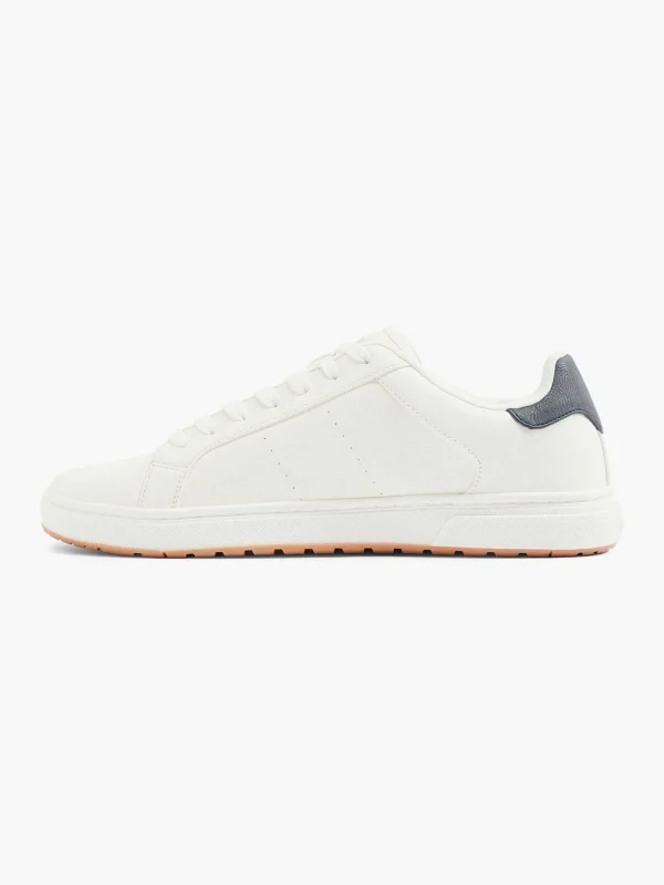 Heren Levis Witte Sneaker Piper