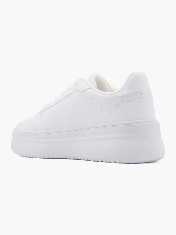 Dames Graceland Witte Sneaker Platform