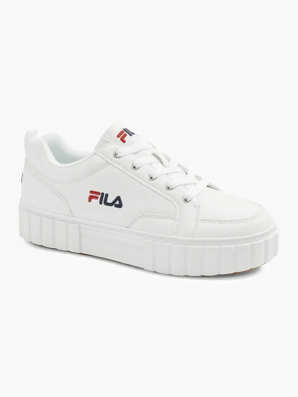 Dames FILA Witte Sneaker Platform