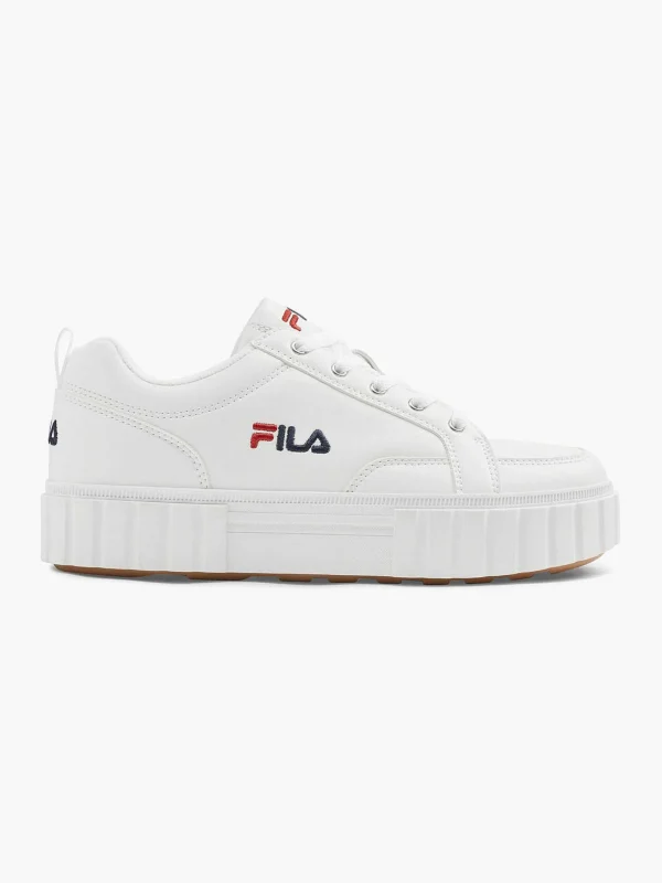 Dames FILA Witte Sneaker Platform