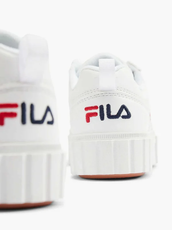 Kinderen FILA Witte Sneaker Platform