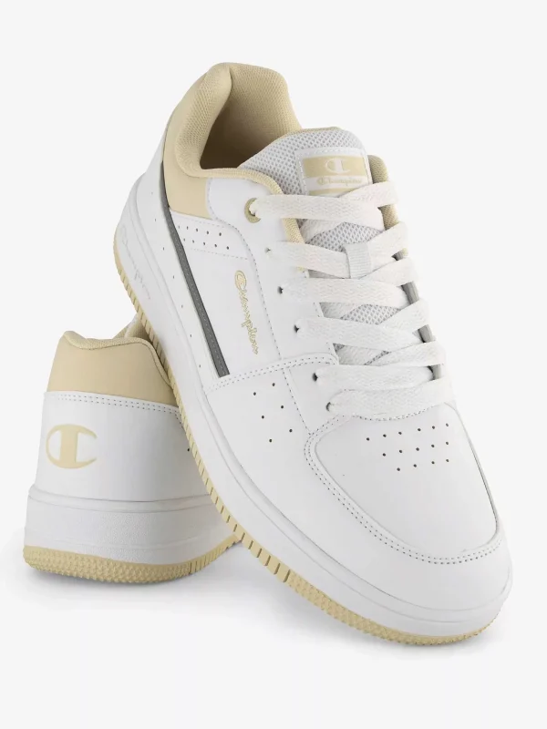 Heren Champion Witte Sneaker Rebound Evolve Ii Low