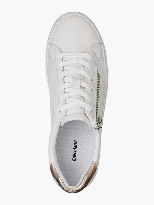 Dames Graceland Witte Sneaker Sierrits