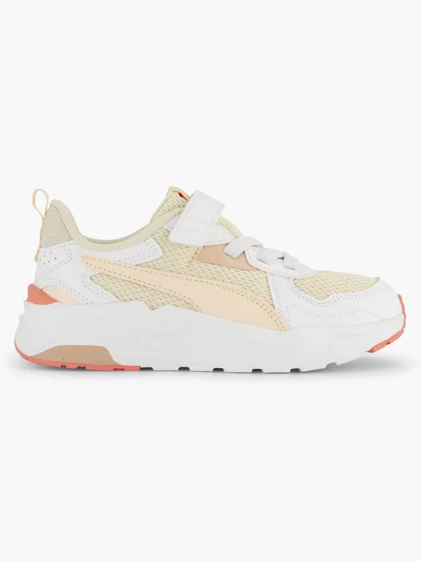 Kinderen Puma Witte Sneaker Trinity Lite Ac