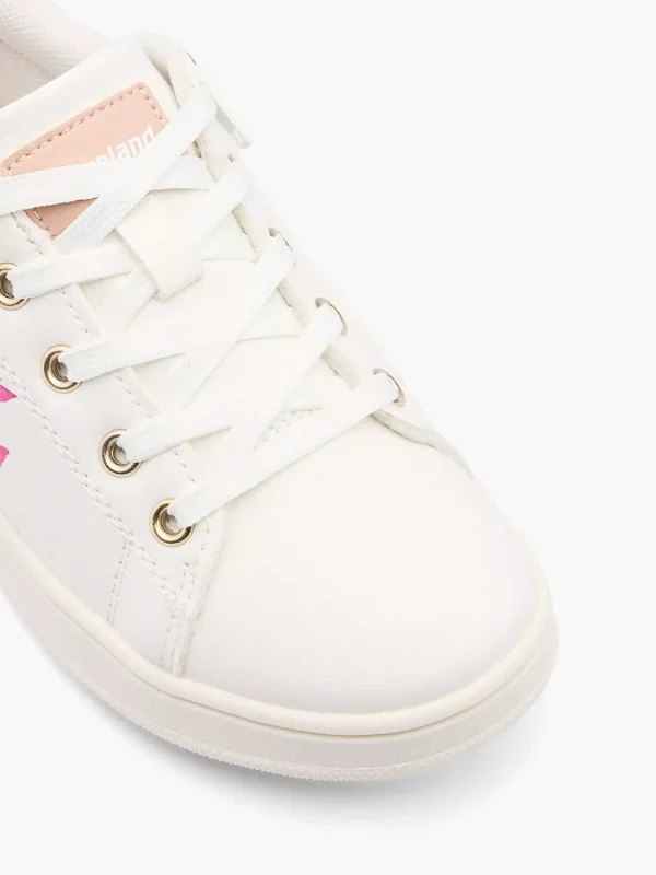 Kinderen Graceland Witte Sneaker Vlinders