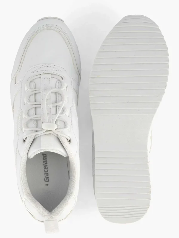 Dames Graceland Witte Sneakers