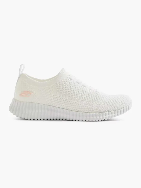 Dames Skechers Witte Social Muse - Scene Lover