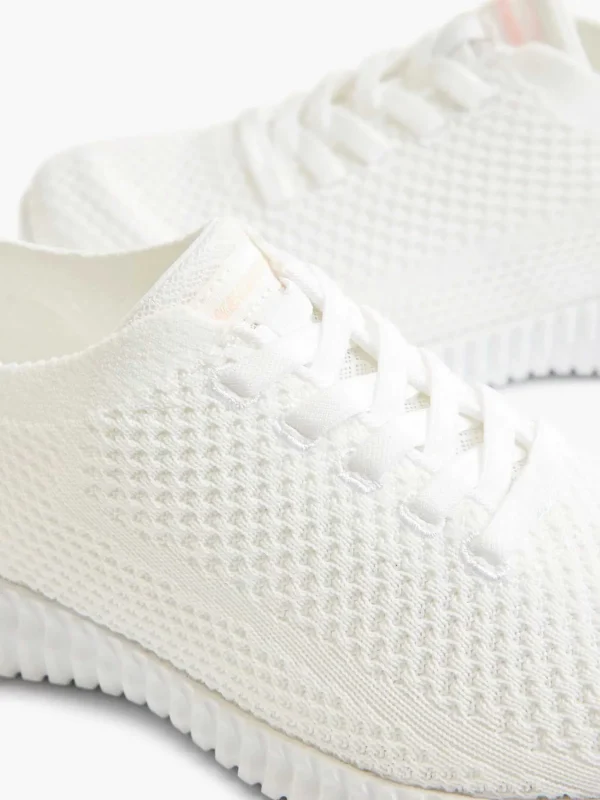 Dames Skechers Witte Social Muse - Scene Lover