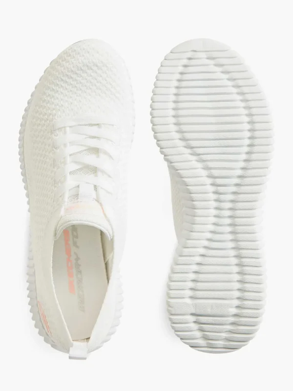 Dames Skechers Witte Social Muse - Scene Lover