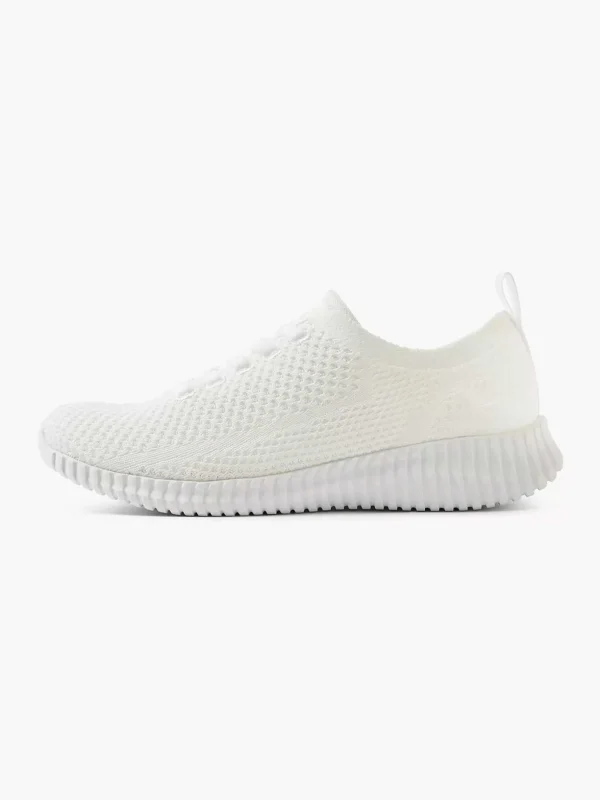 Dames Skechers Witte Social Muse - Scene Lover