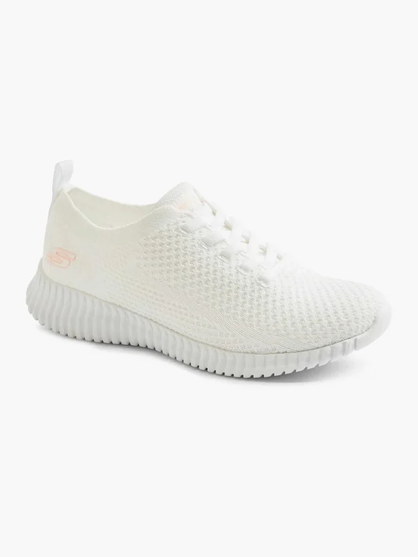 Dames Skechers Witte Social Muse - Scene Lover