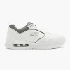 Heren Skechers Witte Solitair