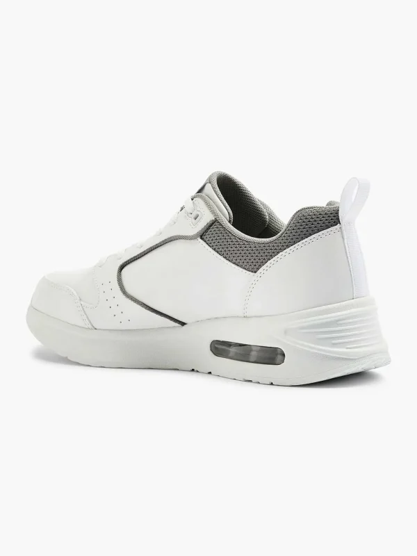 Heren Skechers Witte Solitair