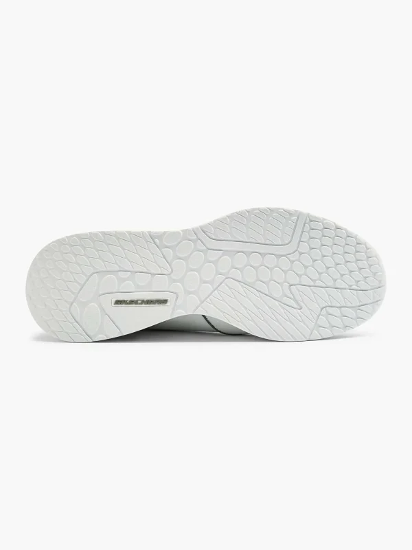 Heren Skechers Witte Solitair