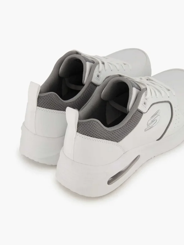 Heren Skechers Witte Solitair