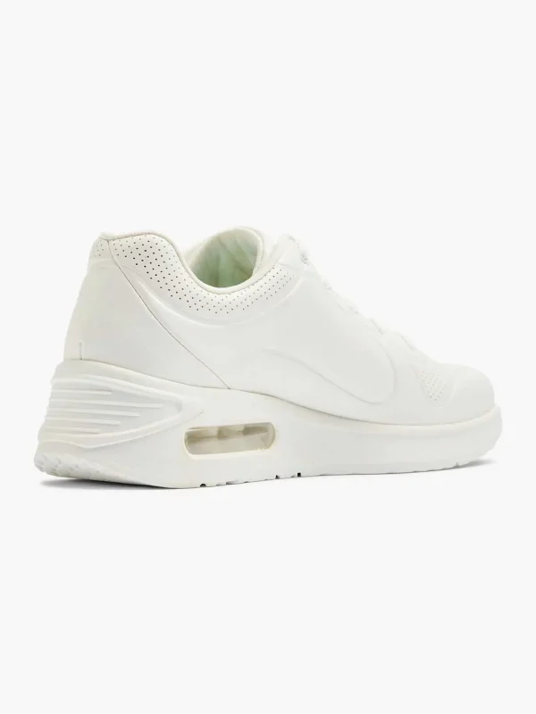 Dames Skechers Witte Solitair - Perle