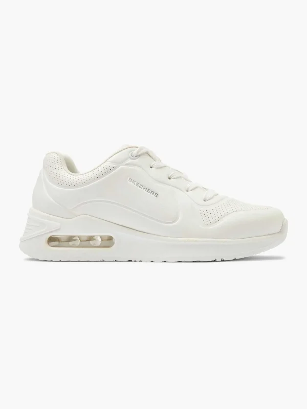 Dames Skechers Witte Solitair - Perle