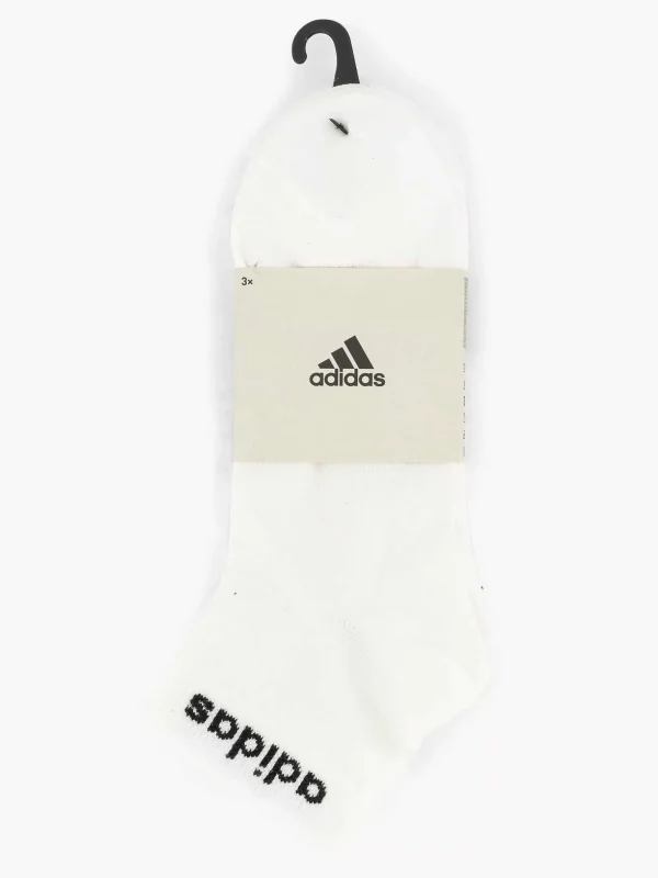 Heren adidas Witte T Lin Ankle 3P
