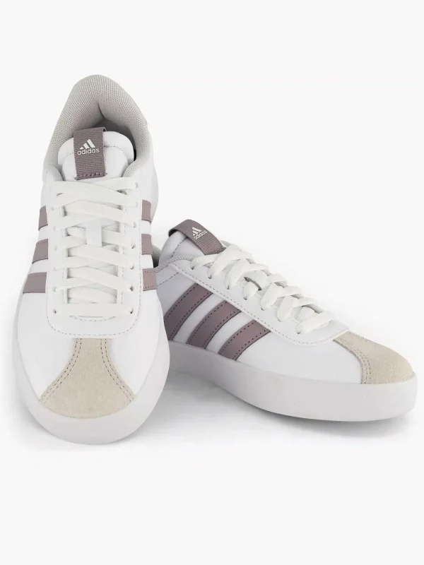 Dames adidas Witte Vl Court 3.0