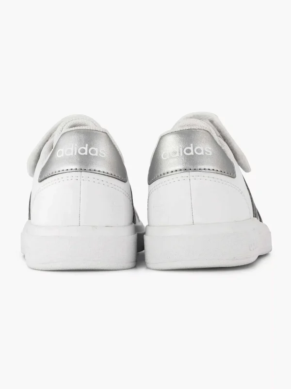Kinderen adidas Zilveren Grand Court 2.0 El K