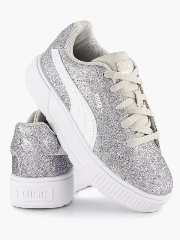 Kinderen Puma Zilveren Karmen Glitz Ps Glitter