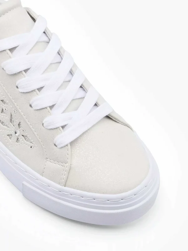 Dames Graceland Zilveren Sneaker