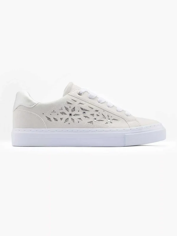 Dames Graceland Zilveren Sneaker