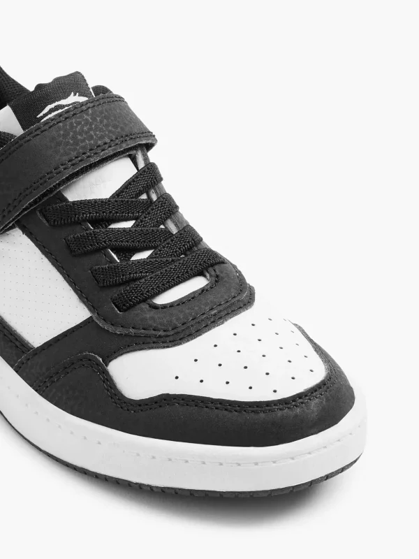 Kinderen Vty Zwart/ Witte Sneaker