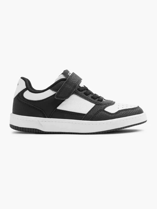Kinderen Vty Zwart/ Witte Sneaker