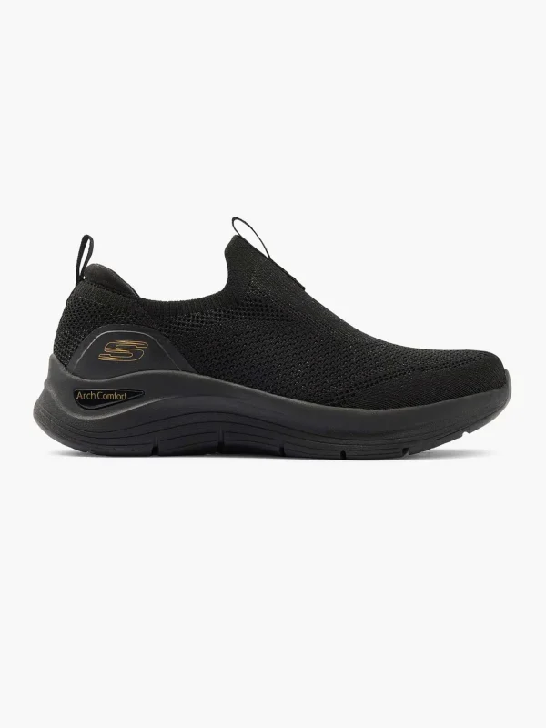 Dames Skechers Zwarte Arch Comfort - Ez Day