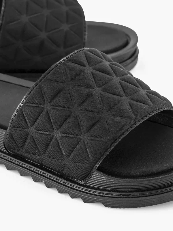 Dames Oxmox Zwarte Badslipper