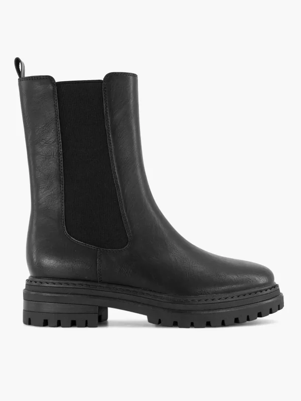 Dames Oxmox Zwarte Chelsea Boot