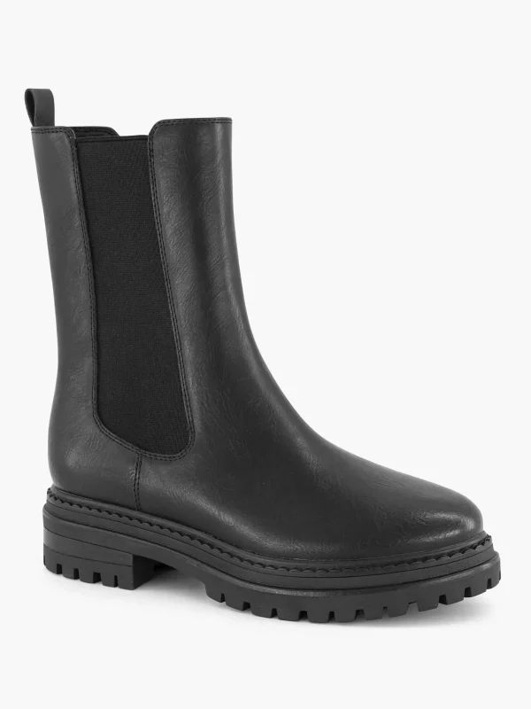 Dames Oxmox Zwarte Chelsea Boot