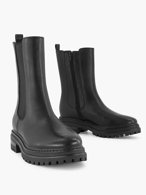 Dames Oxmox Zwarte Chelsea Boot