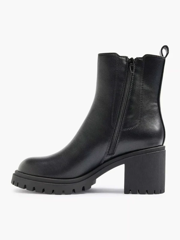 Dames Graceland Zwarte Chelsea Boot Hak