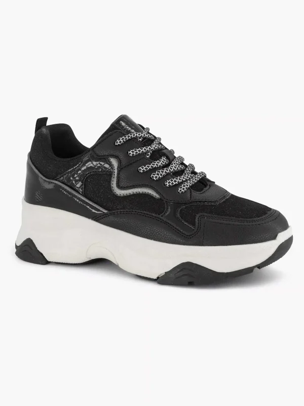 Dames Oxmox Zwarte Chunky Sneaker