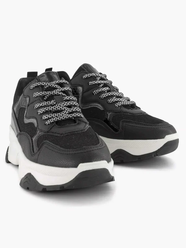 Dames Oxmox Zwarte Chunky Sneaker