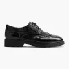 Dames Graceland Zwarte Chunky Veterschoen