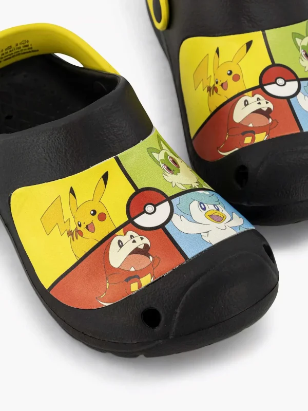 Kinderen Pokémon Zwarte Clog