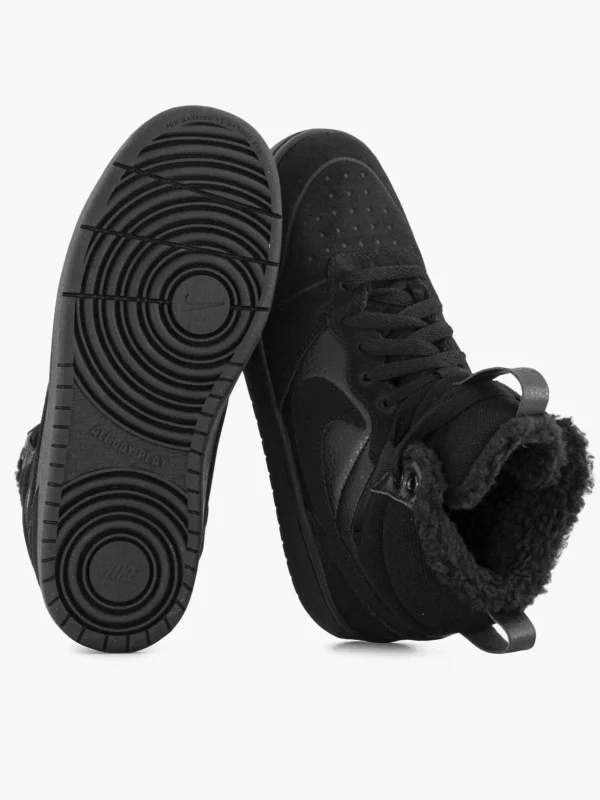 Kinderen Nike Zwarte Court Borough Mid 2