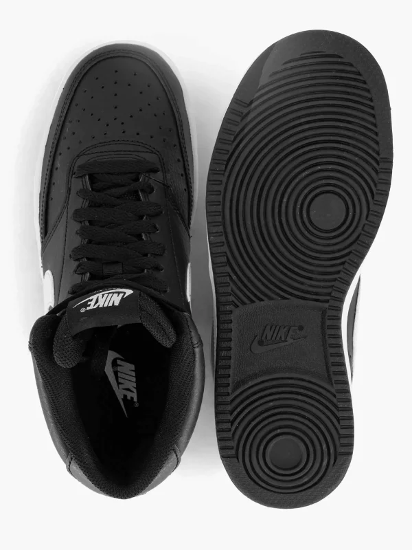 Dames Nike Zwarte Court Vision Mid