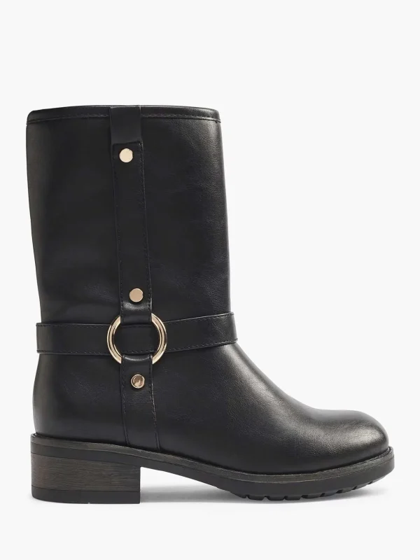 Dames Graceland Zwarte Enkellaars