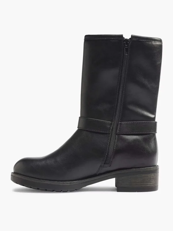 Dames Graceland Zwarte Enkellaars