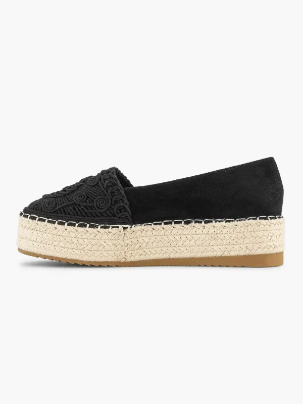 Dames Graceland Zwarte Espadrille